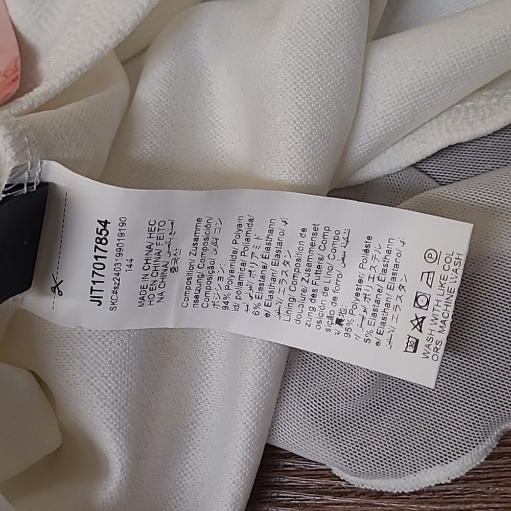 SHEIN White One-Shoulder Dress zise 1XL NEW - Picture 4 of 16